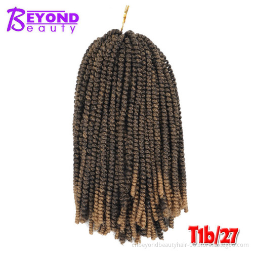 Ombre Nubian Spring Twist Hairstyles Crochet Braids Soft Synthetic Jamaican Bounce Twist Braiding Crochet Hair Extensions Bulk